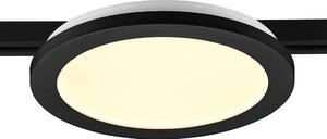 Σποτ Ράγας Duoline 76921532 Φ26x2cm Dim Led 1400Lm 13W 3000K Black Trio Lighting