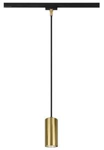 Φωτιστικό Ράγας Κρεμαστό Duoline 73240108 Φ6x180cm 1xGU10 25W Brass Trio Lighting