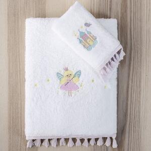Παιδικές Πετσέτες (Σετ 2τμχ) Nima Fairy Lelly 400gsm