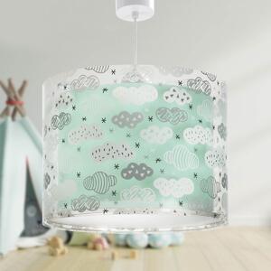 Παιδικό Φωτιστικό Οροφής Μονόφωτο Ango Clouds Green 41412MH