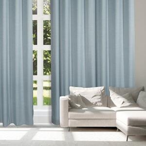 Κουρτίνα 2240 Με Τρουκς Light Blue Das Home