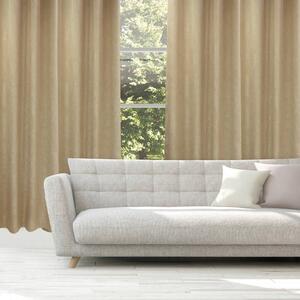 Κουρτίνα 2247 Με Τρουκς Beige Das Home