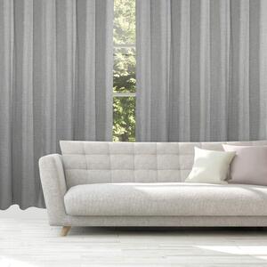 Κουρτίνα 2237 Με Τρουκς Light Grey Das Home