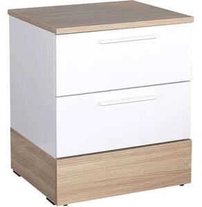 Κομοδίνο Base 0080399 45x40x52cm Sonoma-White