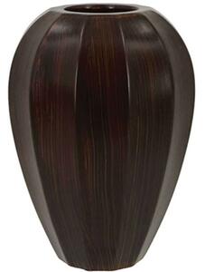 Βάζο Μπόμπα 15-00-22507-25 Φ16x27cm Brown Marhome