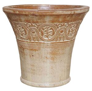 Κασπώ Πήλινο 06-00-21274-L 06-00-21274-L Φ62x54cm Ecru-Terracotta Marhome