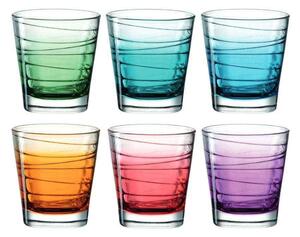 Ποτήρι Ουίσκι Rainbow Event (Σετ 6Τμχ) 026844L 250ml Multi Leonardo