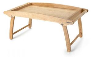 Δίσκος Κρεβατιού Wooden Rubberwood 03061000 61x35cm Natural Continenta