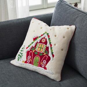 Χριστουγεννιάτικη Μαξιλαροθήκη (43x43) Gofis Home Xmas 315