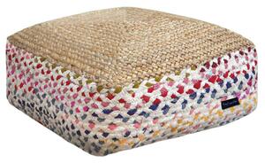 Πουφ (50x50x25) Guy Laroche Boho Multi