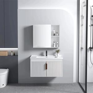 Σετ επίπλων μπάνιου με νιπτήρα Astor 60cm White