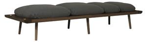 Καναπές - Daybed Lounge Around 5750C720-04 231,6x74,5x40,3cm Dark Oak-Dark Grey Umage