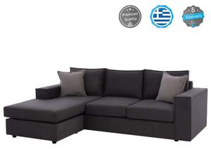 Καναπές Γωνία Monaco HM3257.10 Αναστρέψιμη 240x170x86cm Αλέκιαστο Ύφασμα Grey