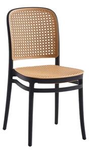 Καρέκλα Bistrot 22-0087 41,5x53,5x83,5cm Natural-Black