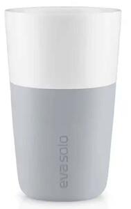 Φλυτζάνια Latte Πορσελάνινα (Σετ 2Τμχ) 501046 360ml Light Grey Eva Solo