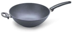 Τηγάνι - Wok Αντικολλητικό Titanium Nowo 1132-1IL 32cm Black Woll