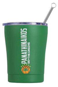 Ποτήρι - Θερμός PANATHINAIKOS BC 00-13257 350ml Green Estia