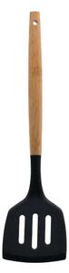 Σπάτουλα Τρυπήτη Bamboo Essentials 01-14636 32x8x3,5cm Natural-Black Estia