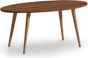 Τραπέζι Σαλονιού Orbit 0117690 118x53x41cm Walnut