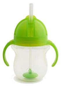 Ποτήρι Βρεφικό Με Καλαμάκι Tip & Sip Cup 207ml Green Munchkin