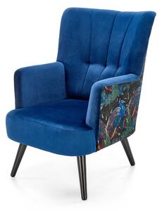 PAGONI chair color: dark blue / black DIOMMI V-PL-PAGONI-FOT-GRANATOWY