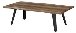 Τραπεζάκι Σαλονιού 627-91-003 130x70x45cm Walnut-Black