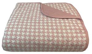 Κουβερλί Pied De Poule 8457 Dusty Rose Astron