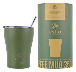 Ποτήρι-Θερμός Με Καλαμάκι Save The Aegean 01-13813 350ml Forest Spirit Estia