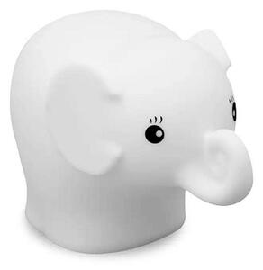 Φωτιστικό Νυκτός Mini Light Elephant ANG-223 14x9,5x10,1cm White-Black Ango