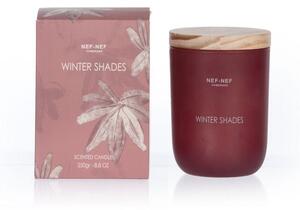 Αρωματικό Κερί Winter Shades255gr Bordo Nef-Nef