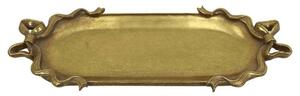 Διακοσμητικός Δίσκος 253-223-514 19,5x12x3cm Gold