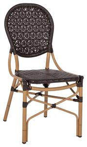 Καρέκλα Bamboo Look HM5925.01 47x58x95cm Rattan Brown