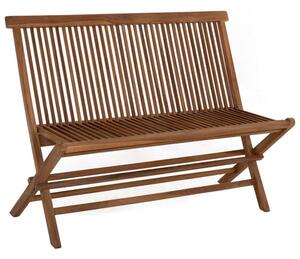 Παγκάκι Kendall HM9541 Πτυσσόμενο 120x62x89cm Από Ξύλο Teak Natural