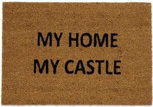 Πατάκι Εισόδου My Home My Castle AH-AX71032 40x60cm Natural-Black Andrea House