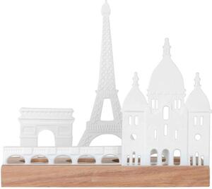 Κηροπήγιο Για Ρεσώ City Skyline Paris RD0092218 25x9,5x23cm Natural-White Raeder