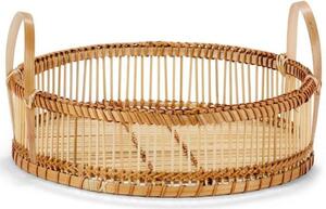 Δίσκος Σερβιρίσματος Bamboo AH-MS21503 Φ30x14cm Natural Andrea House