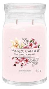 Αρωματικό Κερί Signature Pink Cherry & Vanilla Large 1629986E 9,3x15,7cm Powder Pink Yankee Candle