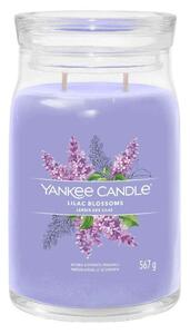 Αρωματικό Κερί Signature Lilac Blossoms Large 1629963E 9,3x15,7cm Lilac Yankee Candle