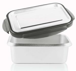 Δοχείο Φαγητού Foody Neutral GSJFOM0 18,6x12,7x7m 1000ml Inox-Black Gaspajoe