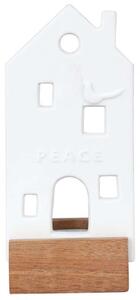 Βάση Ρεσώ House Of Peace RD0092231 6x6x13,5cm Natural-White Raeder