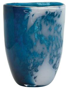 Βάζο Φυσητό Frost Art 15-00-23912 17,5x12,5x24,5cm White-Blue Marhome