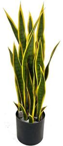 Τεχνητό Φυτό Σανσεβιέρα Trifasciata 6411-6 75cm Green-Yellow Supergreens