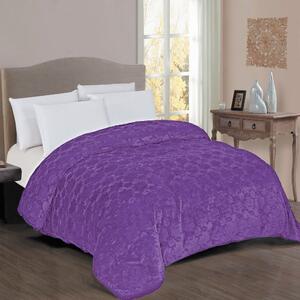 Κουβερτοπάπλωμα 1830 Γούνα-Sherpa 730gsm Purple DimCol