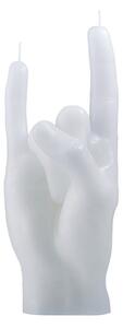 Κερί Χειρονομίας You Rock 310gr 20x8x7,5cm White Candle Hand