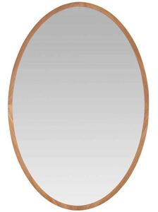 Καθρέπτης Τοίχου Wooden Oval AH-AX73079 60x90cm Natural Andrea House