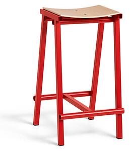 HAY - Taburete 8 Bar Stool Low Signal Κόκκινο Hay