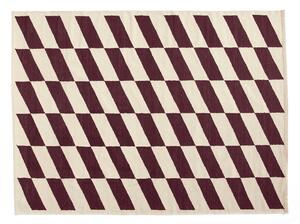 HAY - Shift Kelim Rug 170x240 Burgundy Hay