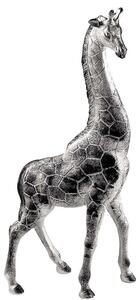 Διακοσμητική Καμηλοπάρδαλη Giraffe 565TNL1199 20x8x45cm Silver Aberto Design