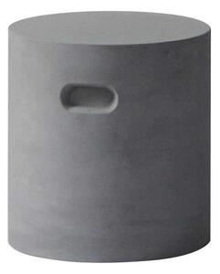 Cylinder Σκαμπώ CONCRETE D.37cm Cement Grey