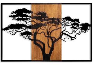 Διακοσμητικό Τοίχου Acacia Tree 891TNL3153 90x58cm Walnut-Black Wallity